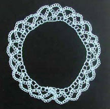 Glowing Lace Necklace